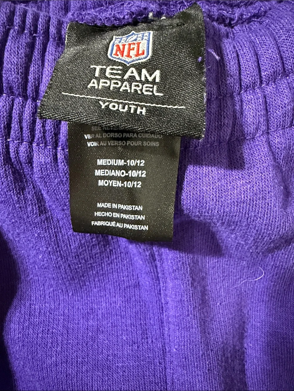 Nike Purple Minnesota Vikings Crewneck Hoodie / with matching sweat pants- Youth